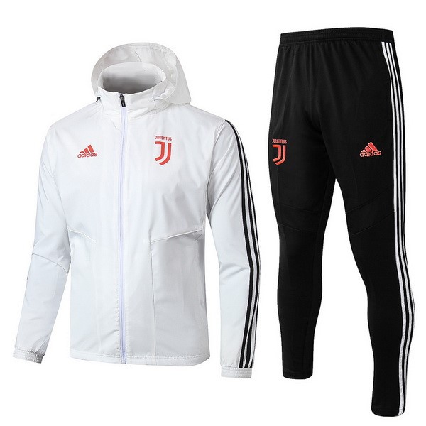 Rompevientos Juventus Conjunto Completo 2019-2020 Blanco Negro